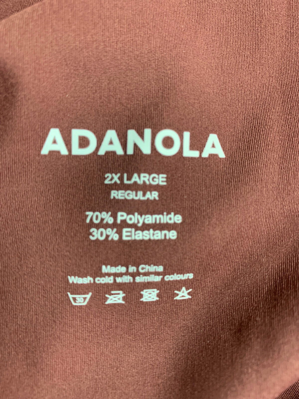 Adanola Brown Regular Leggings UK XXL