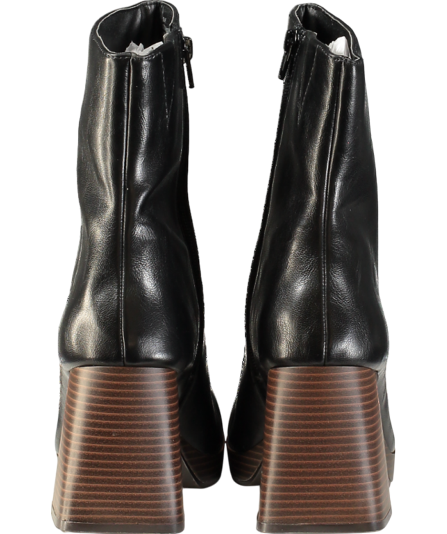 Coconuts by Matisse Duke Platform Bootie In Black UK 6.5 EU 39.5 👠