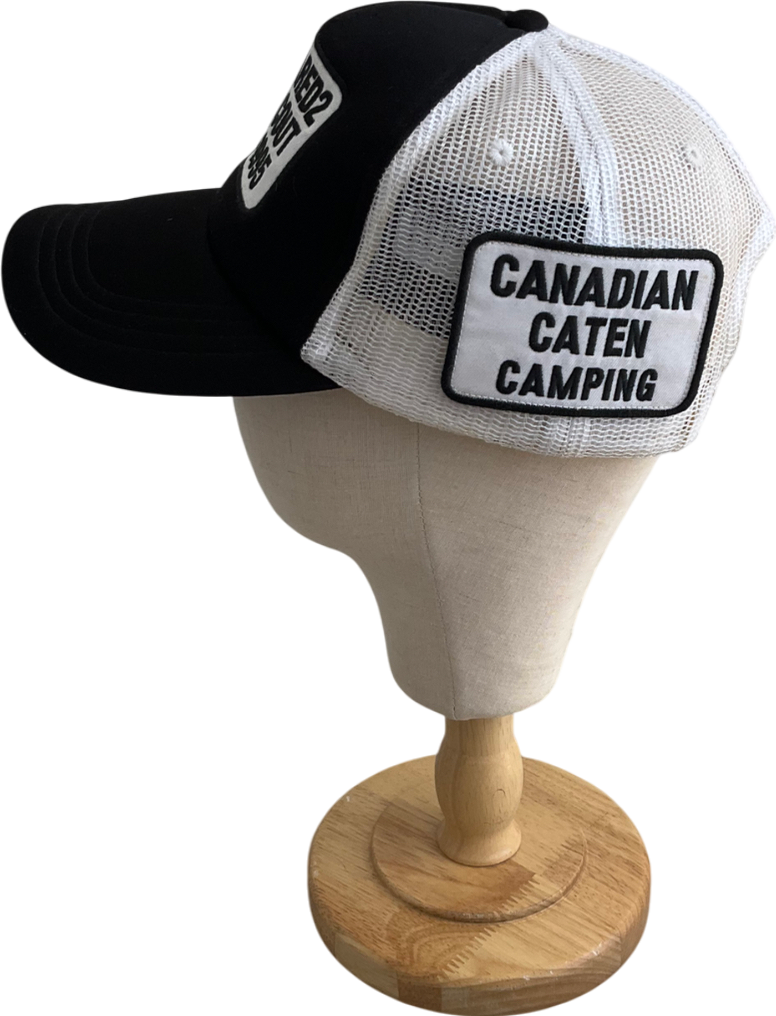 DSQUARED2 Black Bad Scout Baseball Cap One Size