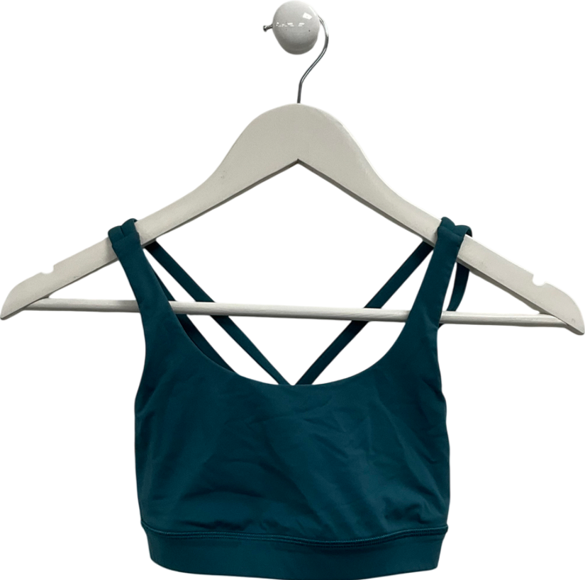 Lululemon Green Energy Bra Medium Support UK S