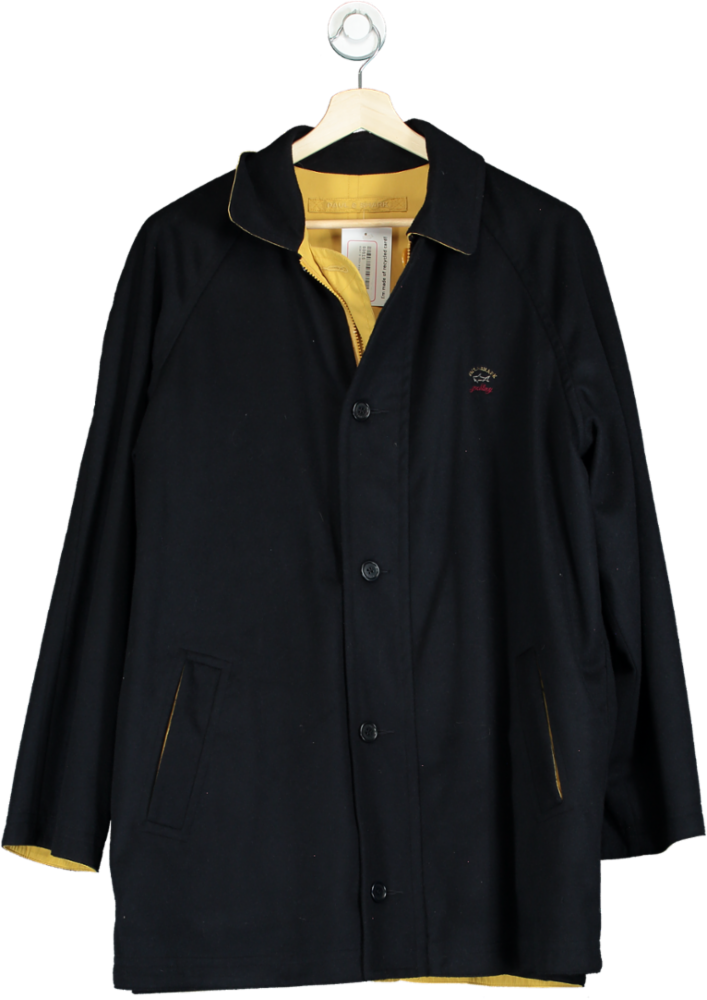 Paul & Shark Black Coat UK XL