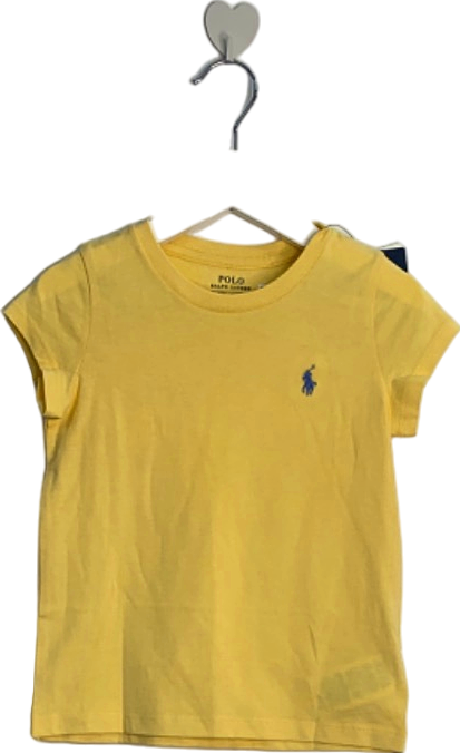 Polo Ralph Lauren Yellow Short Sleeve T-Shirt UK 3yrs