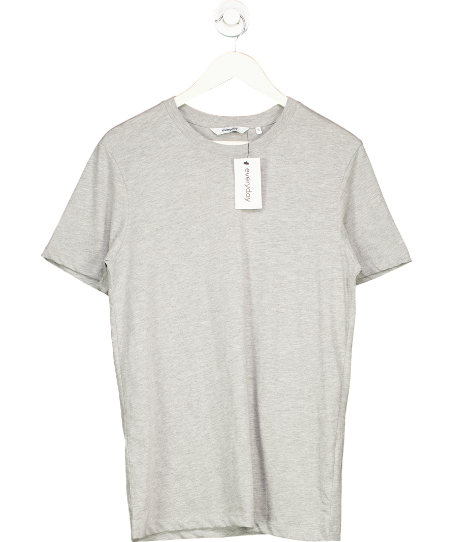 Everyday Grey Crew Neck T Shirt UK S
