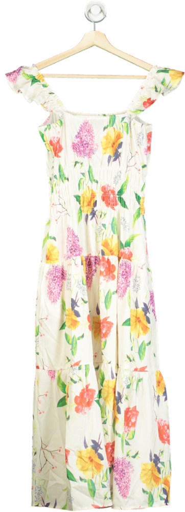 AX Paris Multicolour Floral Maxi Dress UK 8