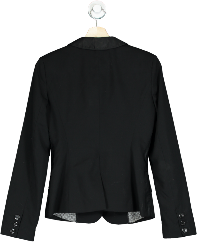 Alexander McQueen Black Blazer UK 6