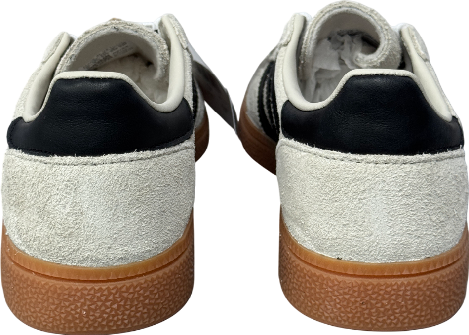 adidas White Originals White/black Suede Handball Spezial Trainers UK 4.5 EU 37.5 👠