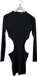 Meshki Black Cut Out On The Hip Mini Dress UK M