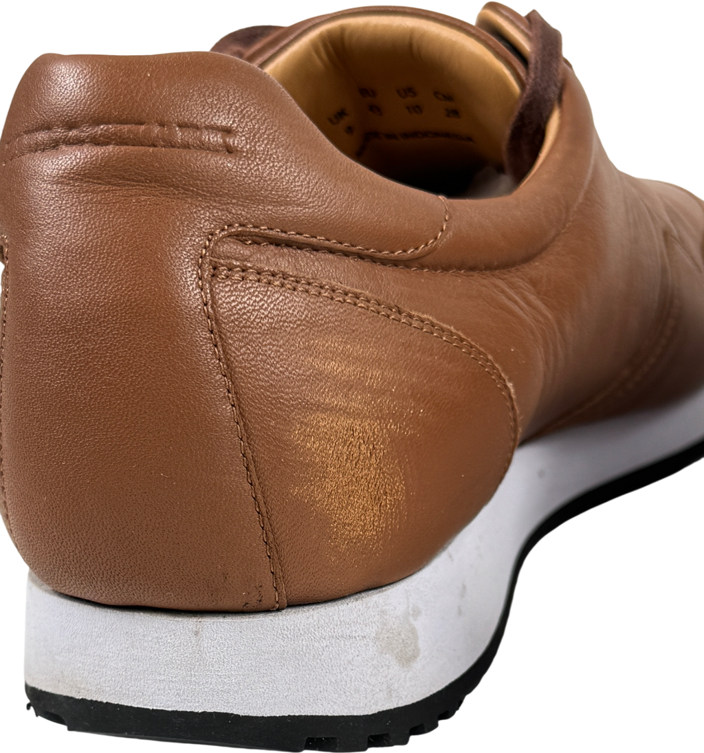 PAUL & SHARK Tigre Trainer Tan Brown /white UK 9 EU 43 👞