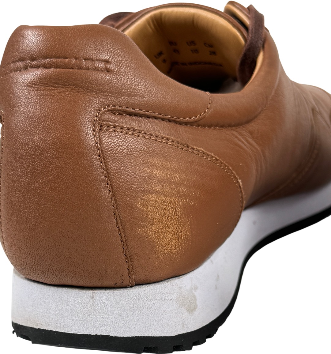 PAUL & SHARK Tigre Trainer Tan Brown /white UK 9 EU 43 👞
