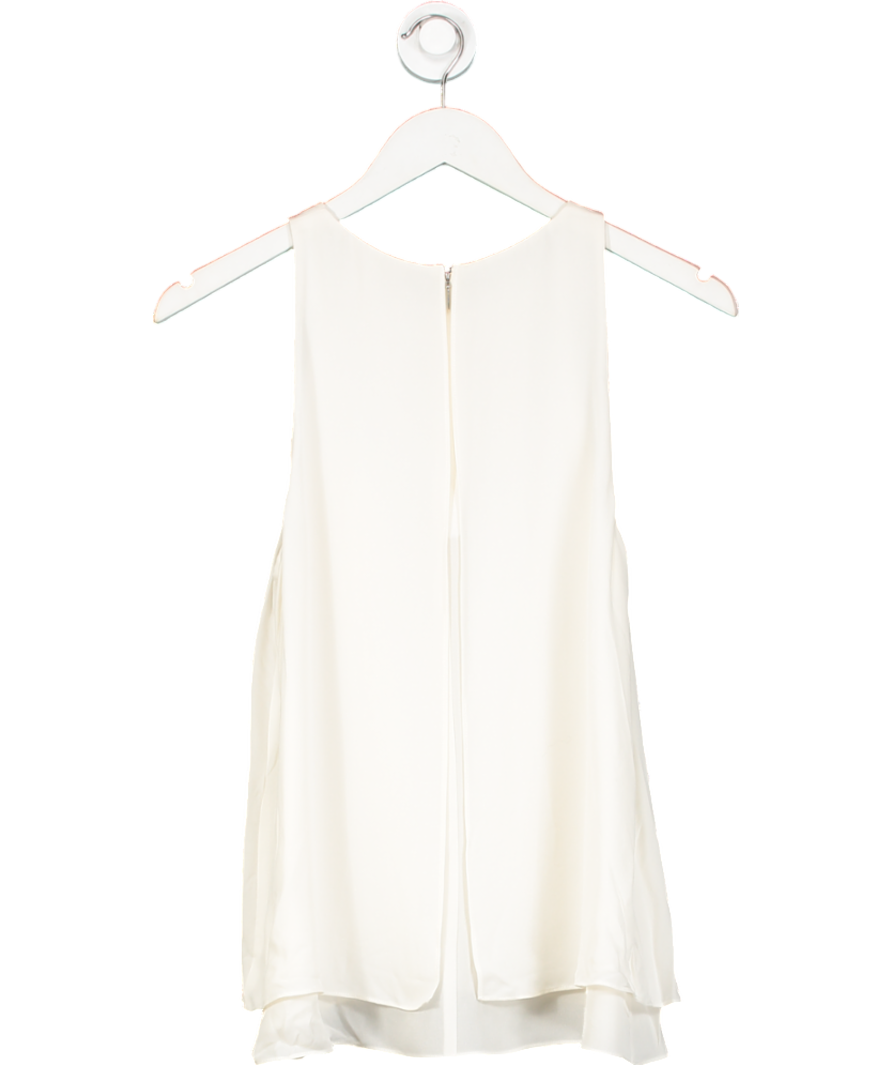 Rebecca Taylor Cream Double Layer Top UK M