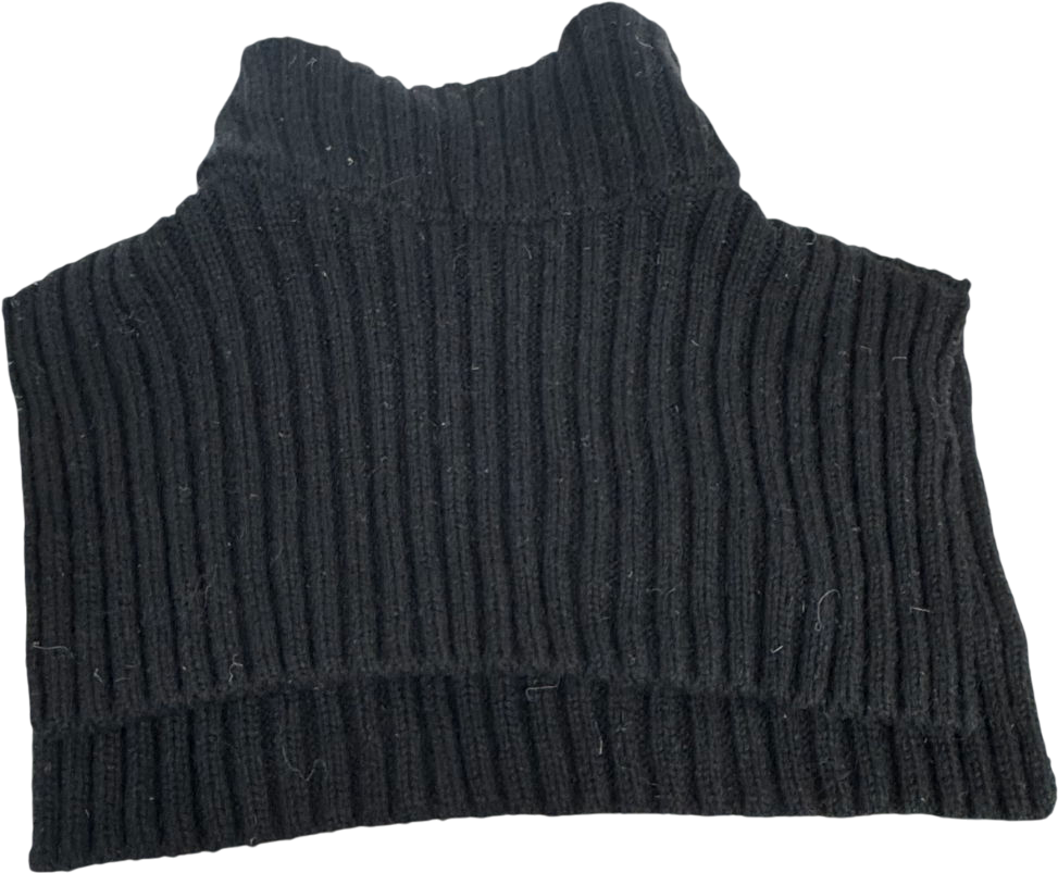 SL1P Black Quarter Zip Neck Warmer One Size