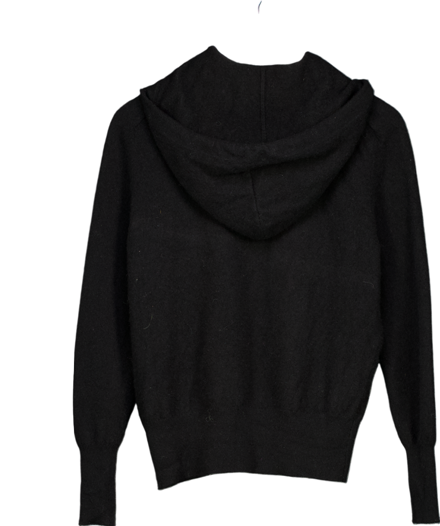 Sinead Keary Black "the Julie" - Cashmere Hoodie (detachable Hood) UK XS