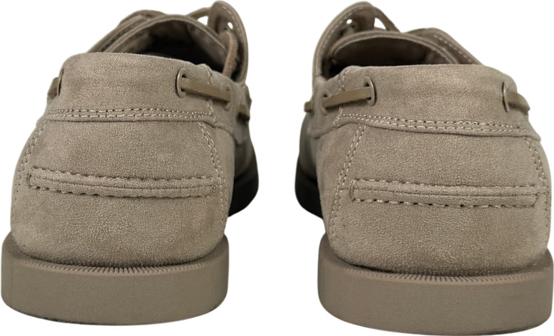 H&M Beige Deck Shoes UK 10 EU 44 👞
