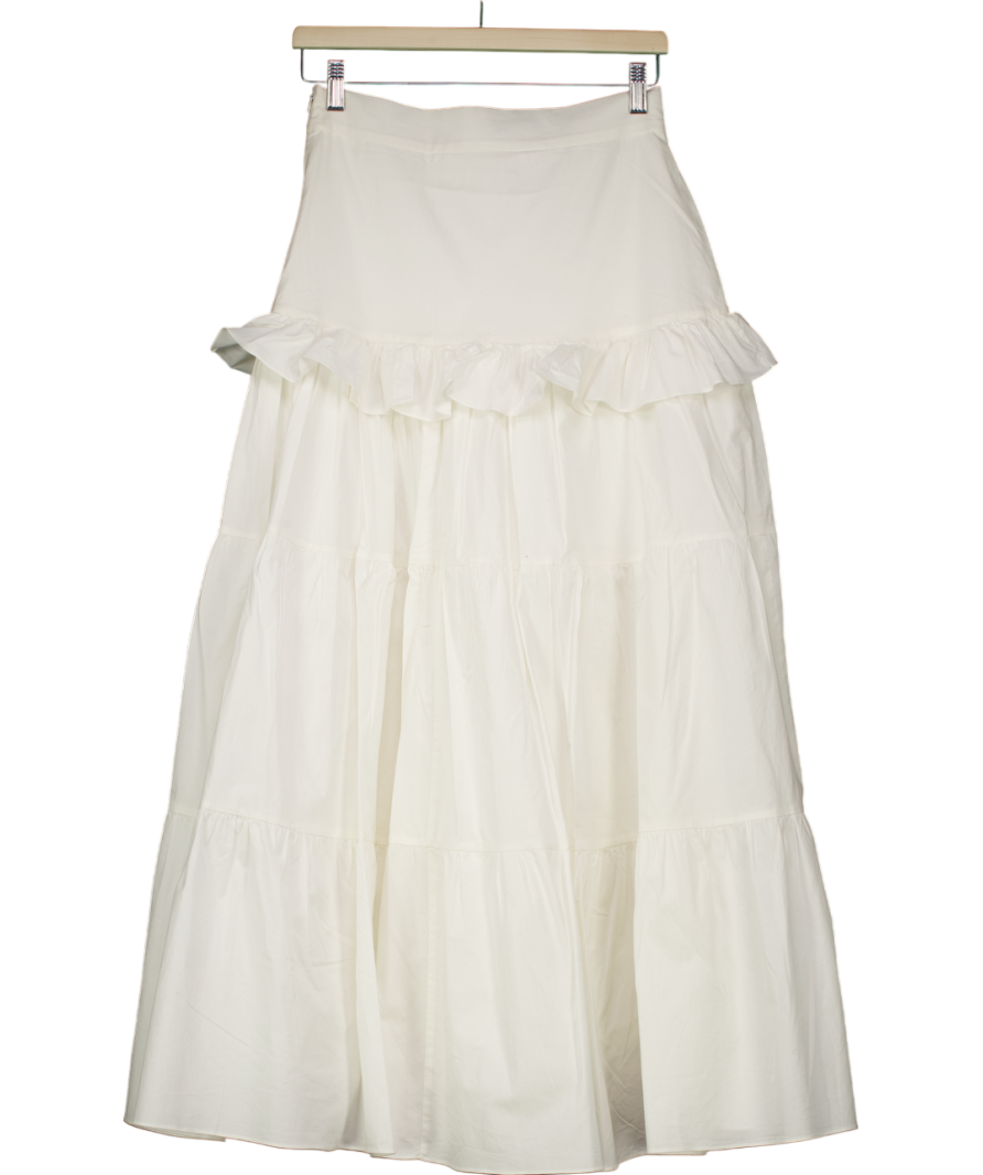 Mergim White Skirt UK 8