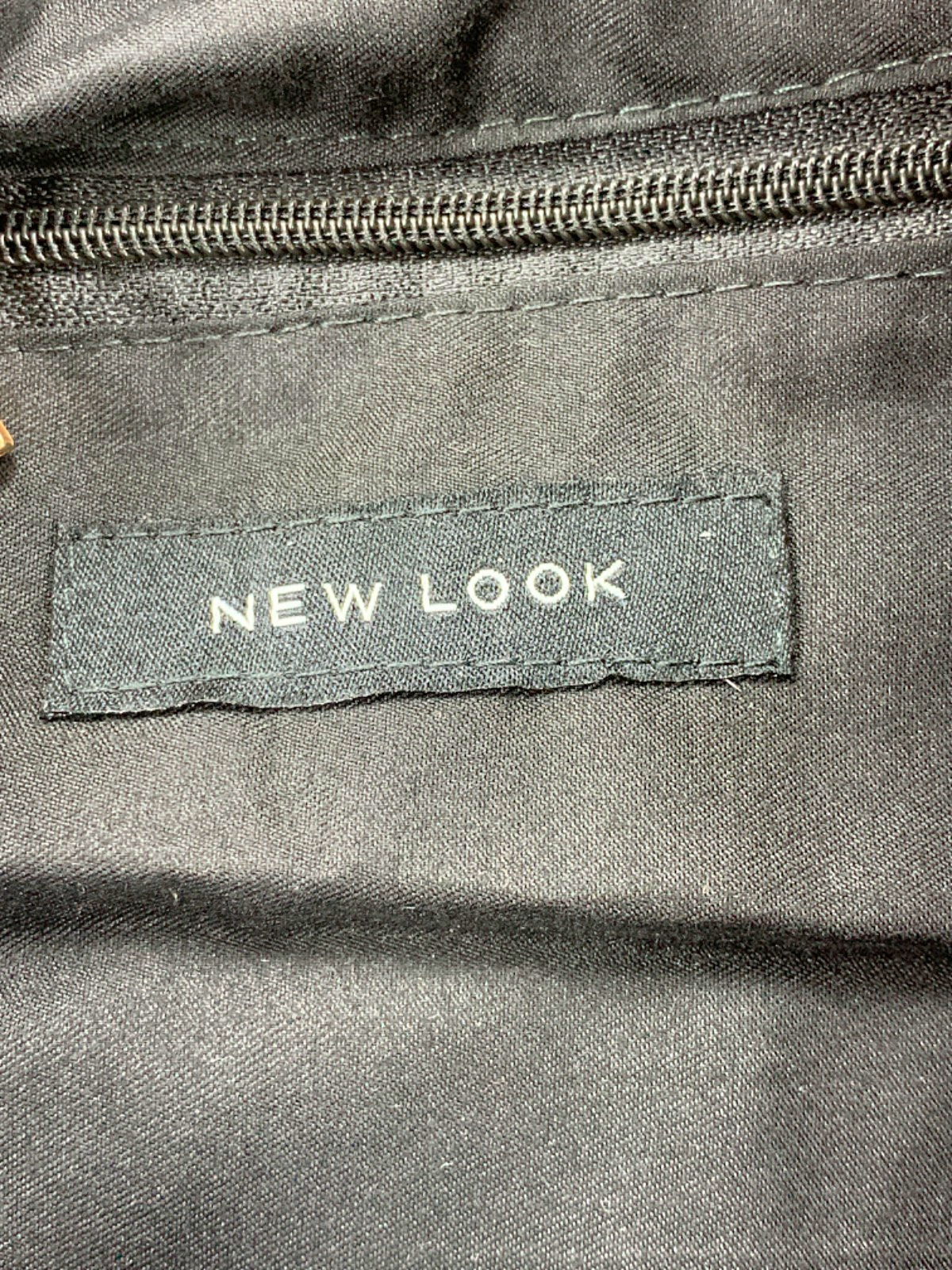 New Look Black Crochet Shoulder Bag One Size