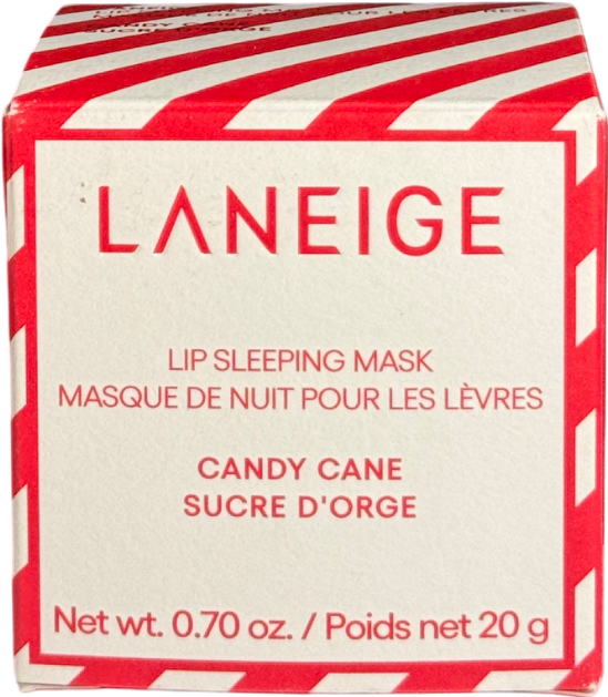 Laneige Candy Cane Swirl Lip Sleeping Mask 20g