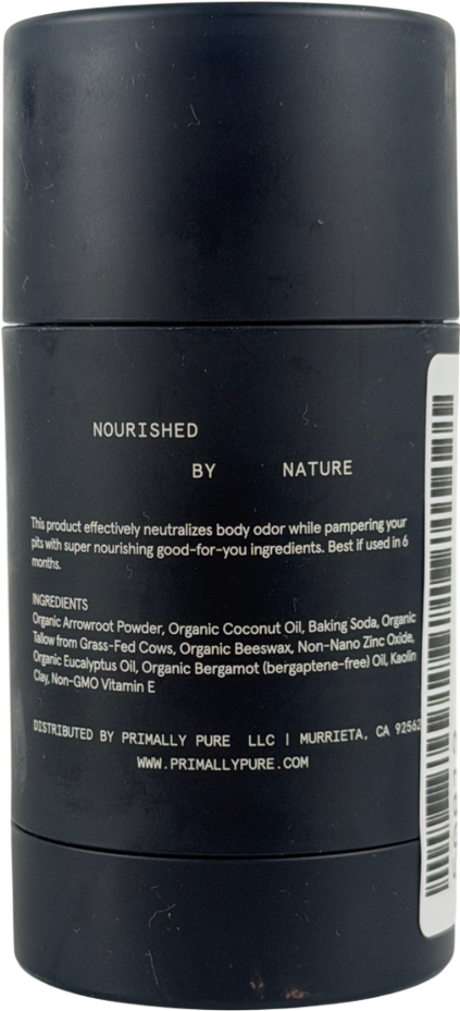 Primally pure Bergamot + Eucalyptus Deodorant 1.7oz