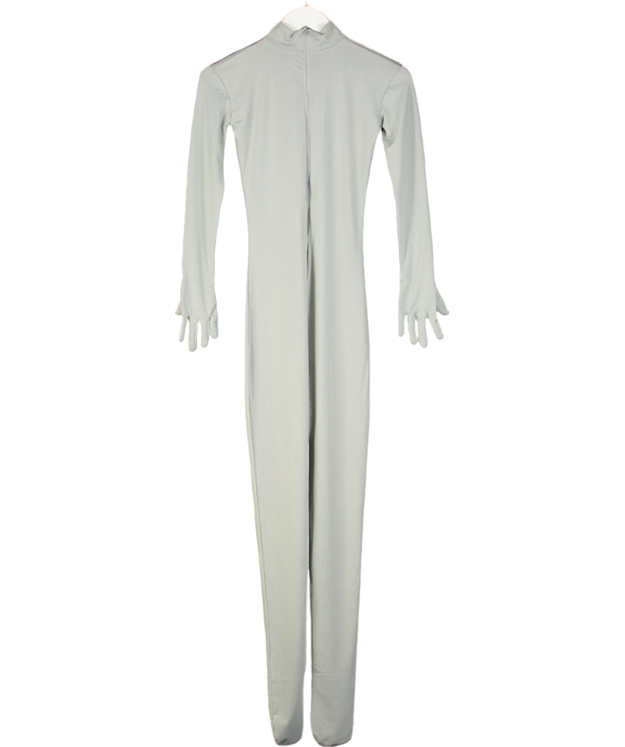 Grey Spandex Bodysuit UK S/M