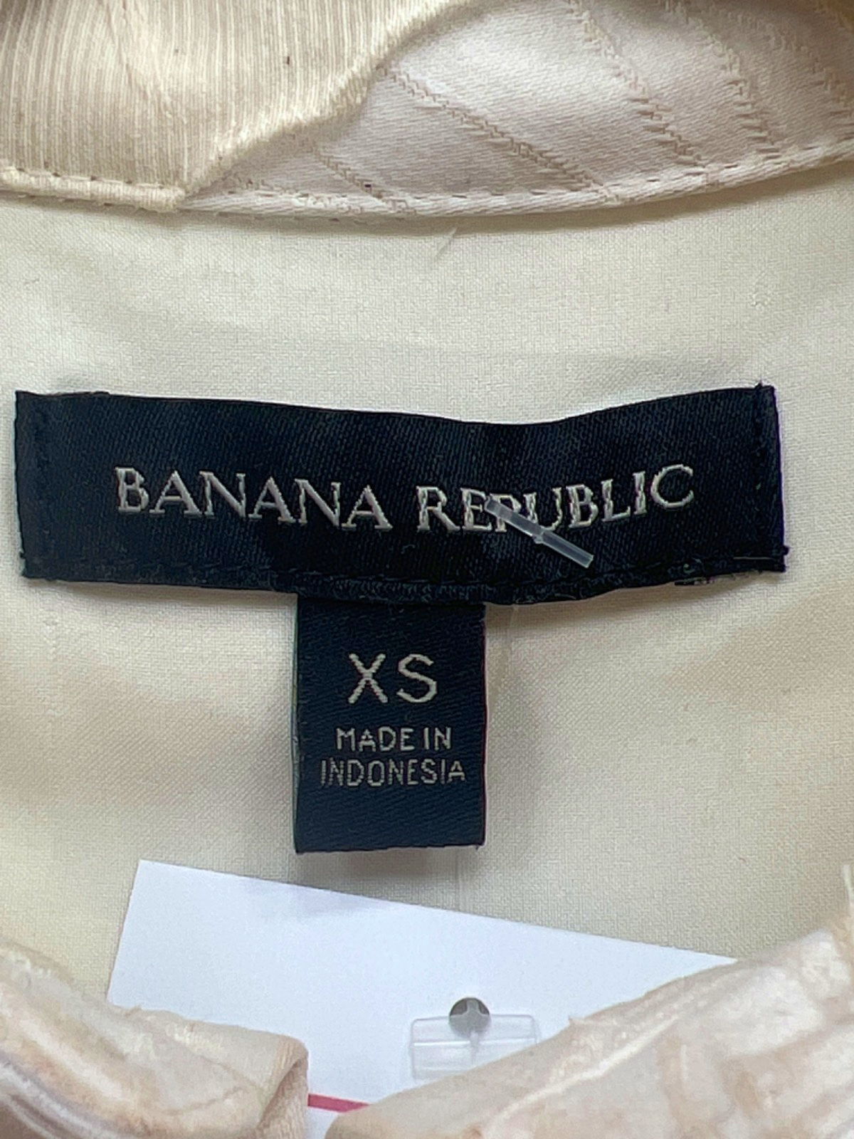 Banana Republic Beige Floral Textured Dress UK XS