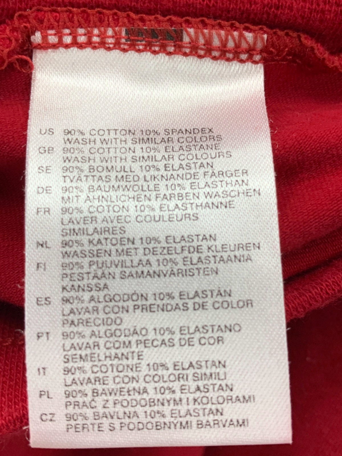 H&M Red Drawstring Capri Pants UK XXXL