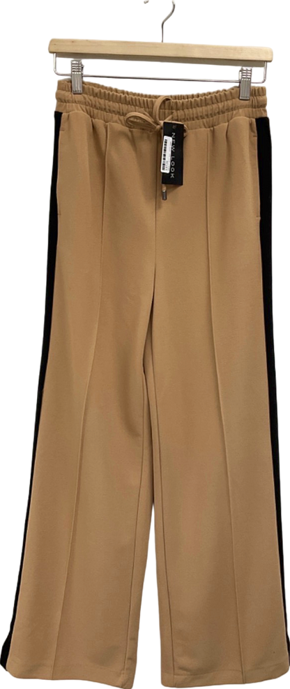 New Look Brown Wide Leg Trousers UK 6