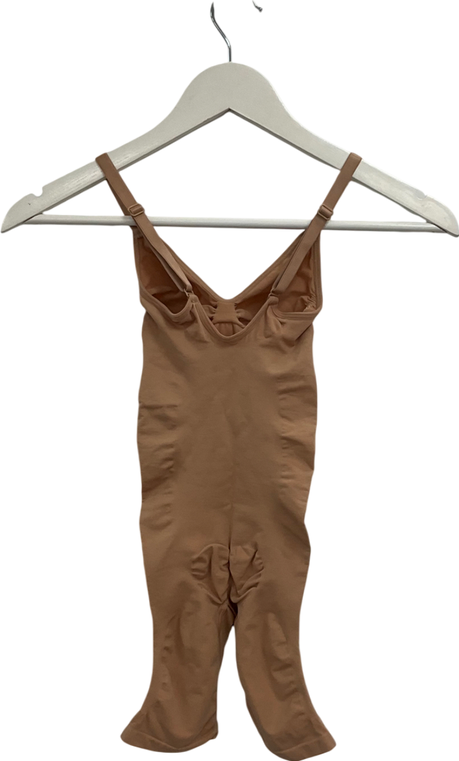 SKIMS Nude Mid Thing Sculpt Bodysuit In Ochre UK XXS-XS