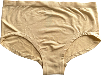 Anthropologie Beige High-Waist Briefs S/M