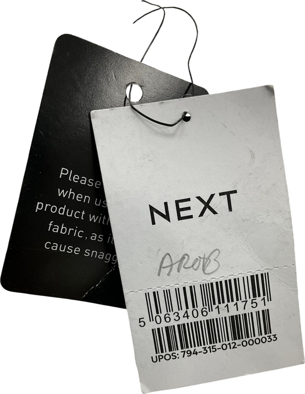 Next Metallic Chainmail Clutch Bag One Size