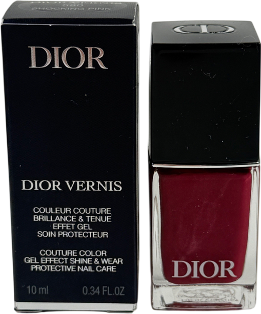 Dior Vernis Nail Polish 580 Shocking Pink 10ml