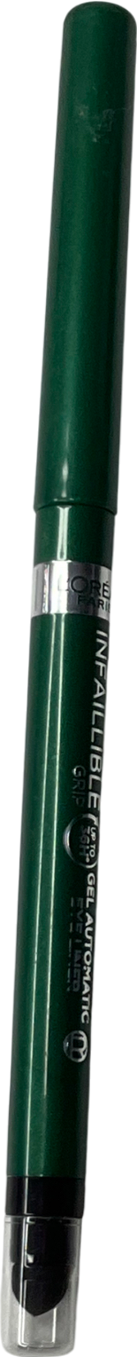 loreal Grip 36h Gel Automatic Eyeliner, Semi Permanent Green One size