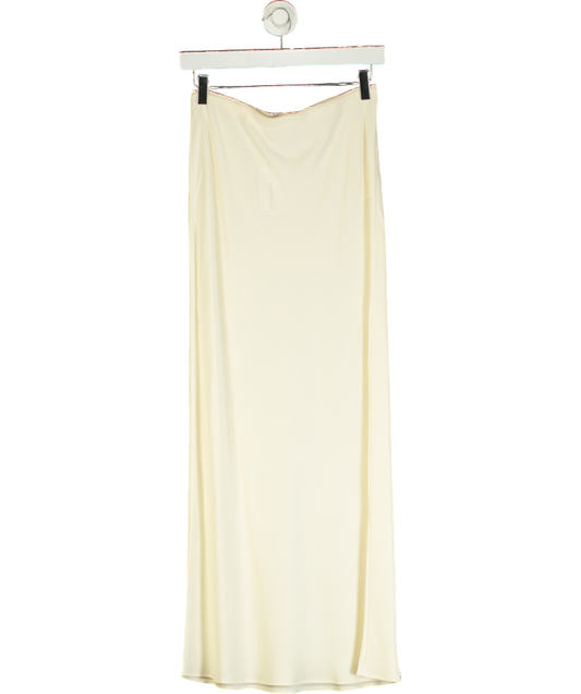 Arket Cream Drape Maxi Skirt UK 8