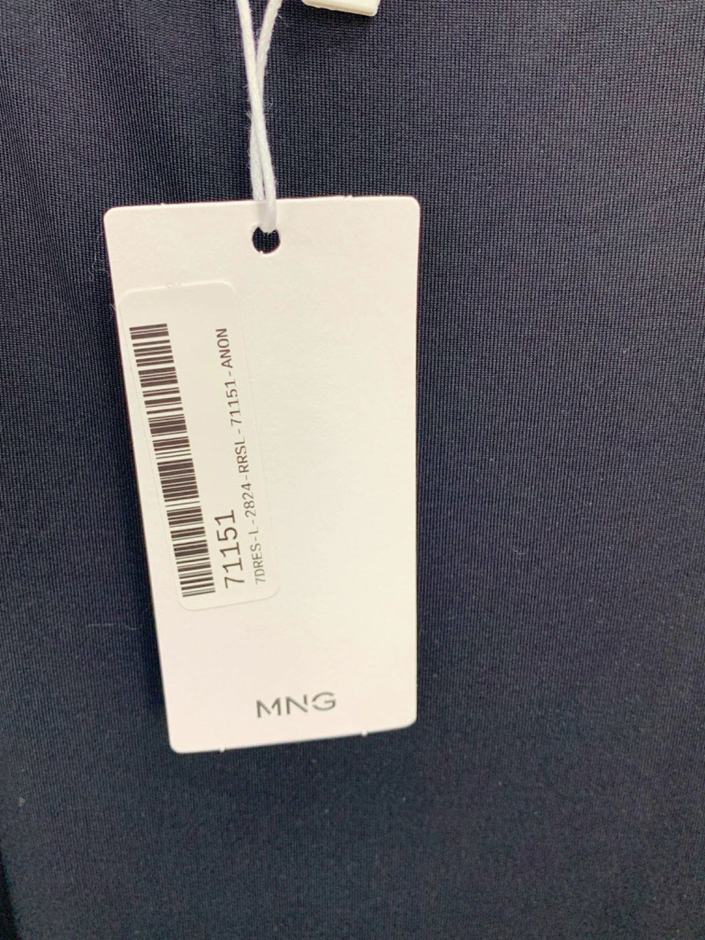 Mango Black Strappy Midi Dress UK M