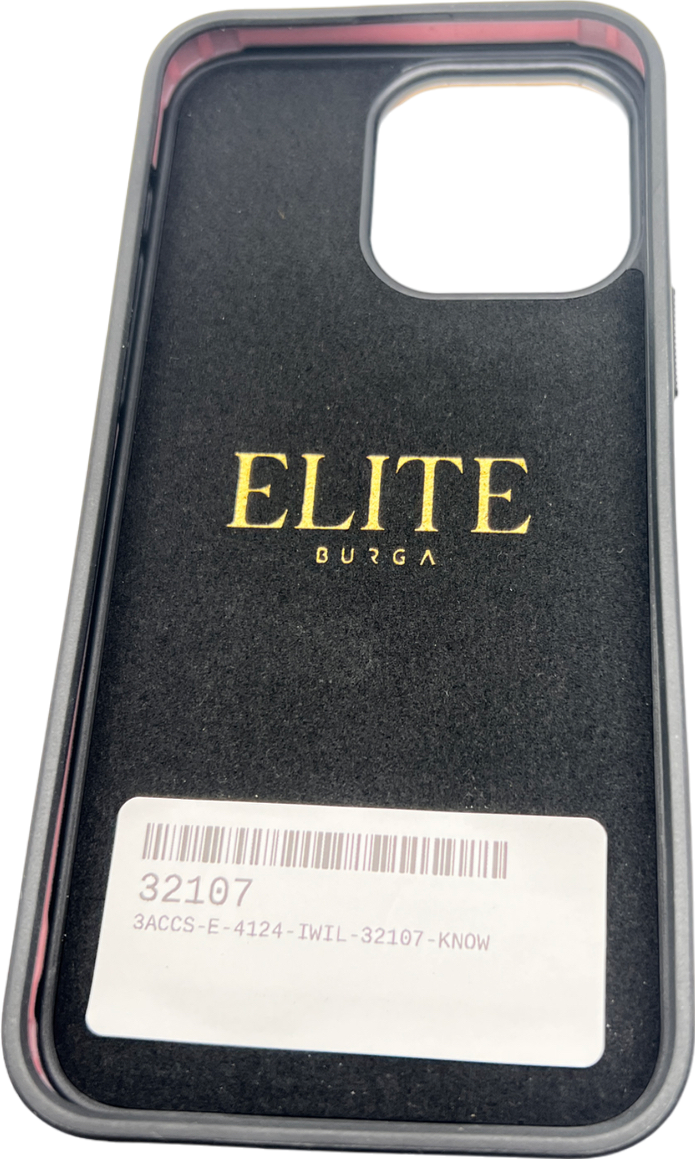 elite burga Cream Almond Latte  Cute Iphone 15 Pro Max Case with ring holder