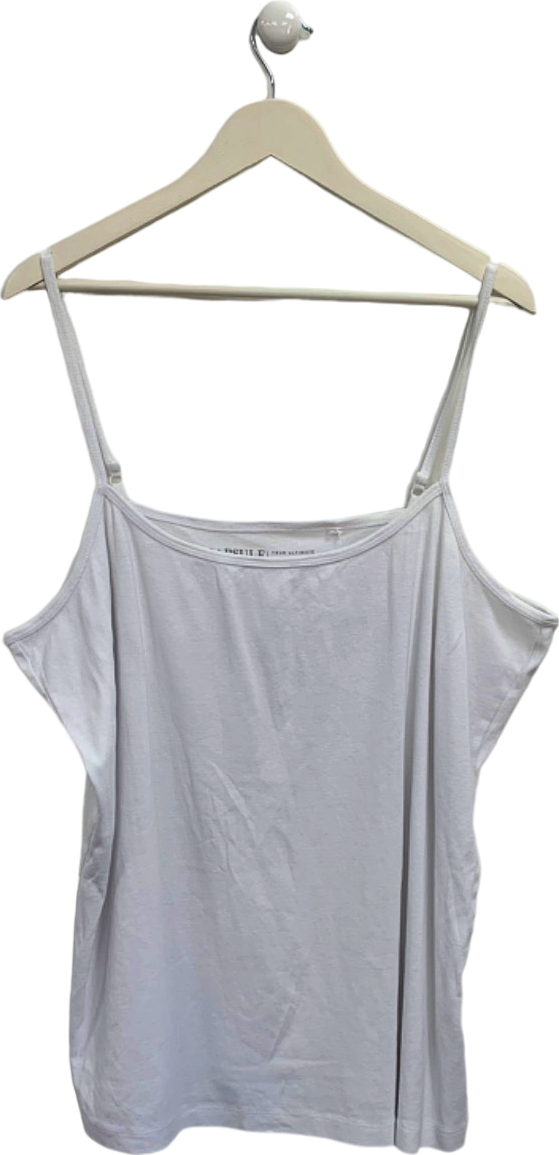 Capsule White Camisole Top UK 30