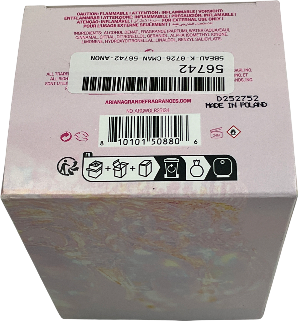 Ariana grande Glinda Bubbly Pink Eau De Parfum 100ml