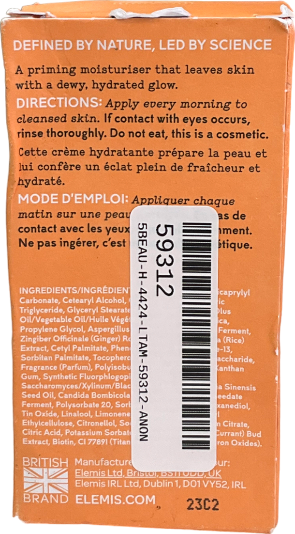 Elemis Superfood Glow Priming Moisturiser 60ml