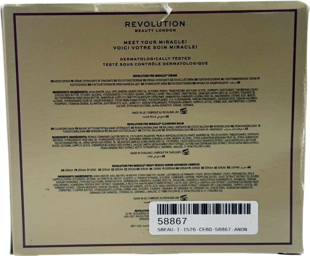 Revolution Pro Miracle Mini Skincare Heroes Gift Set One size