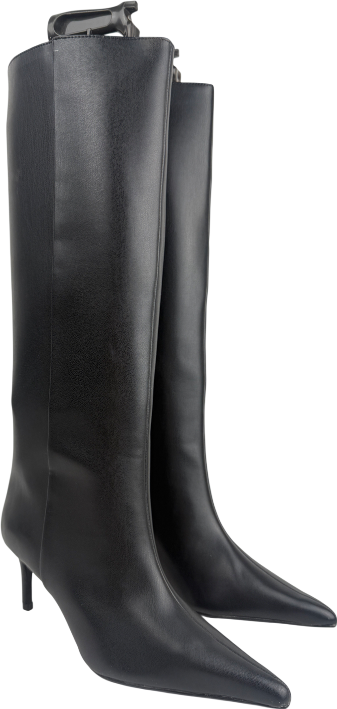 H&M Black Knee-high Boots UK 3 EU 36 👠