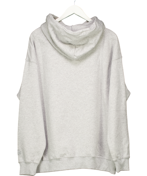 Beautifully said Grey Beautiful Inside Logo Hoodie UK S