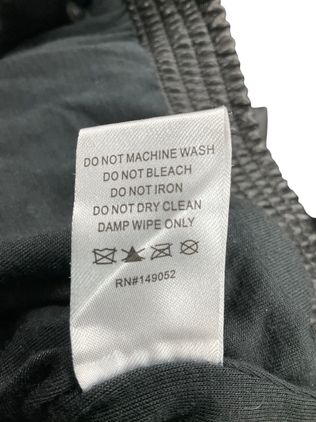 Fashion Nova Black Cropped Faux Leather Hooded Jacket UK S