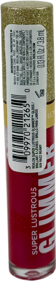 Revlon Super Lustrous Glimmer Gloss 009 Razz Beamy 3.8ml
