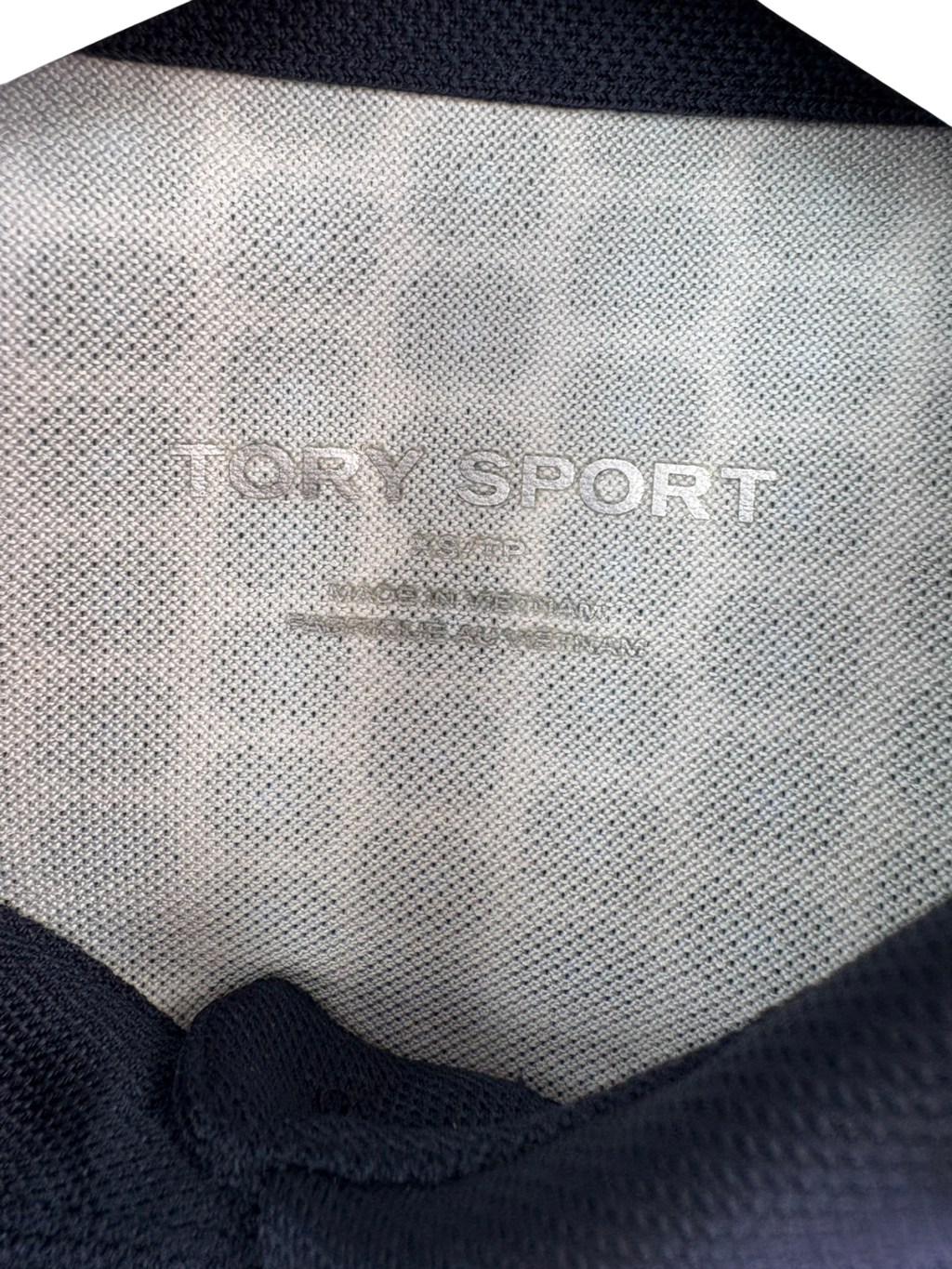 Tory Burch Blue Sport Polo Shirt UK XS