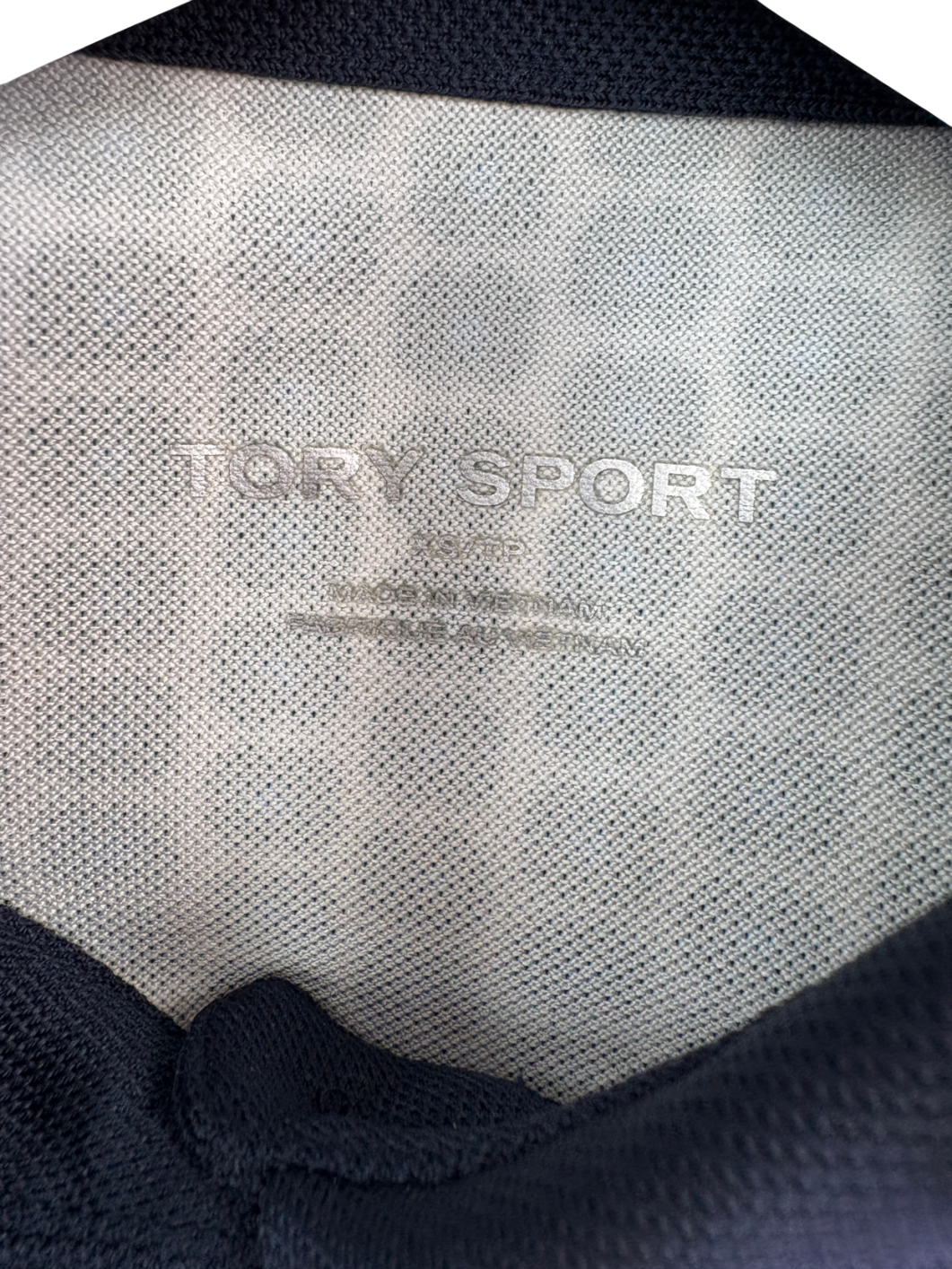 Tory Burch Blue Sport Polo Shirt UK XS