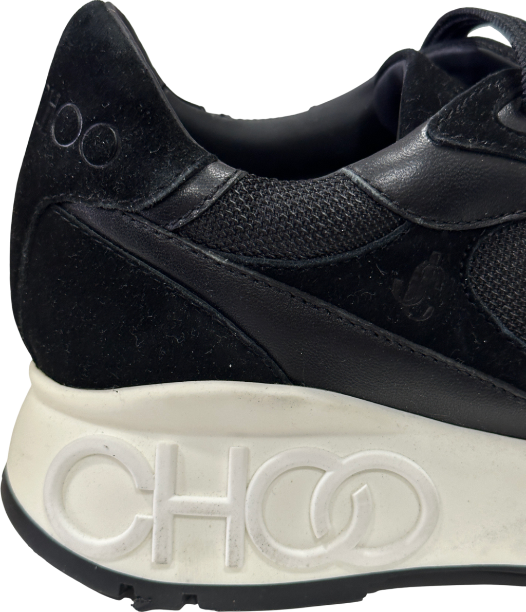 Jimmy Choo Black Landon Chunky Sneaker UK 4 EU 37 👠