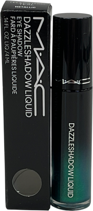 MAC Dazzleshadow Liquid Glitter Telepathic Teal 4ml