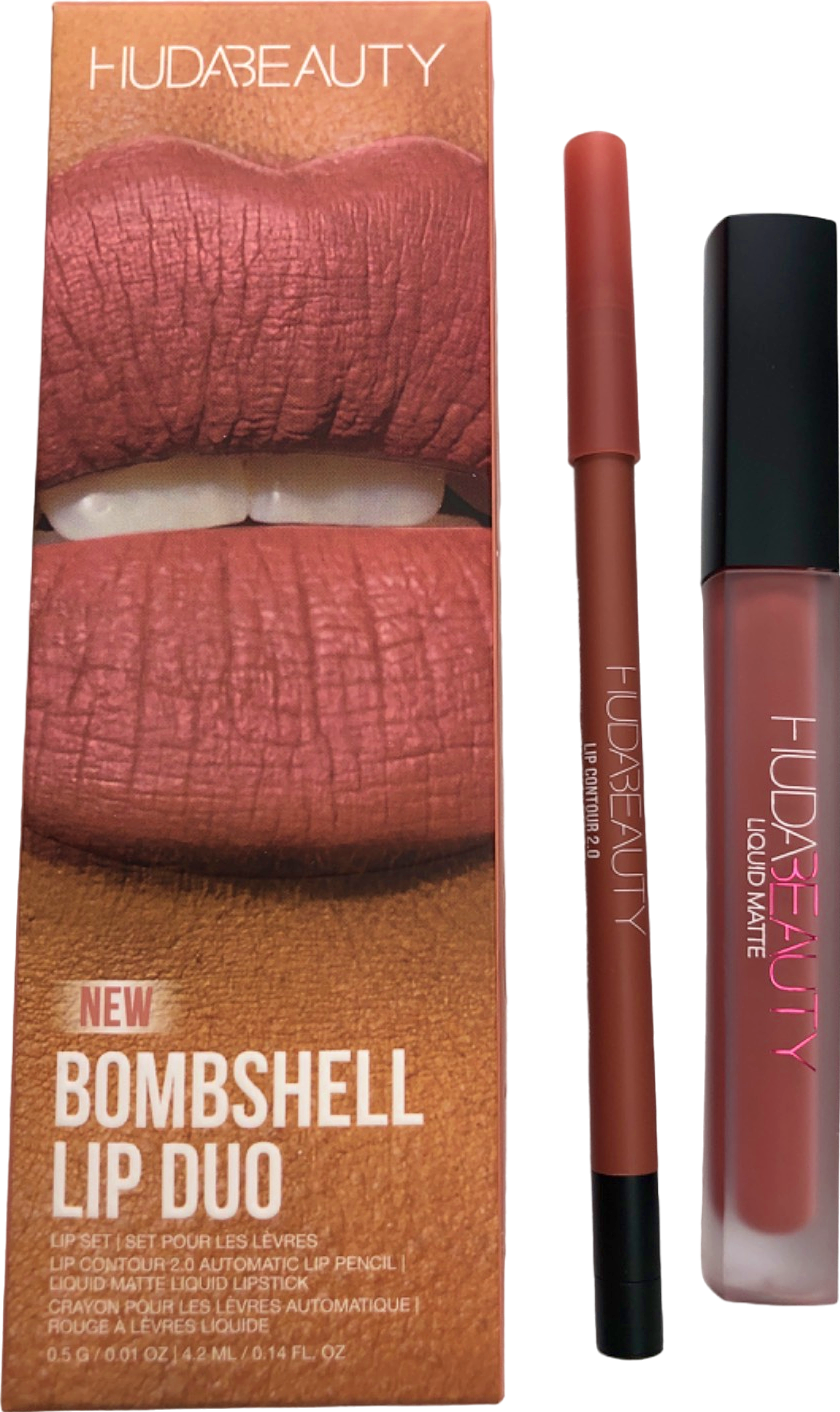 Huda Beauty Bombshell Lip Duo Bombshell 4.2ml/0.5g
