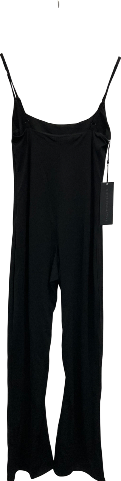 White Fox Black Walk It, Talk It Jumpsuit UK M