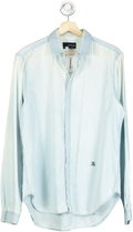 The Kooples Light Blue Denim Shirt UK L