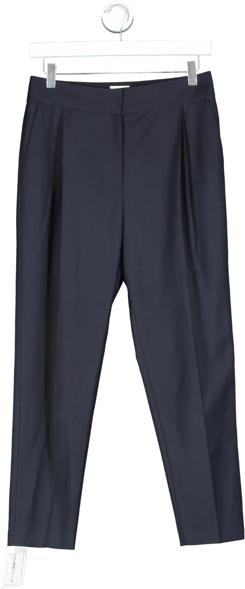 Kuho Blue Tailored Straight Leg Trousers UK S
