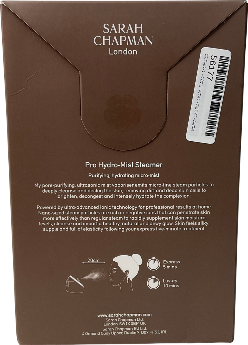 Sarah Chapman Pro Hydro-mist Steamer One size